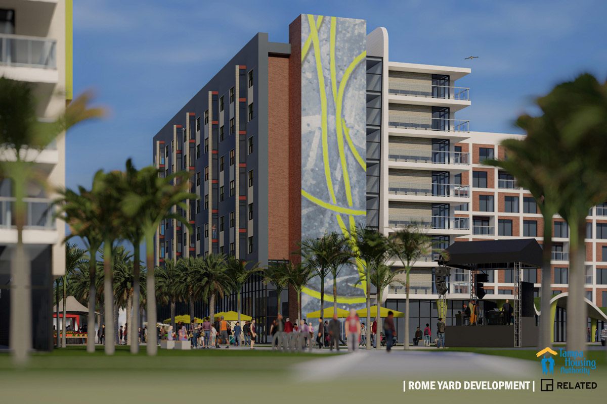 City leaders unveil plans for west Tampa’s Rome Yard project
